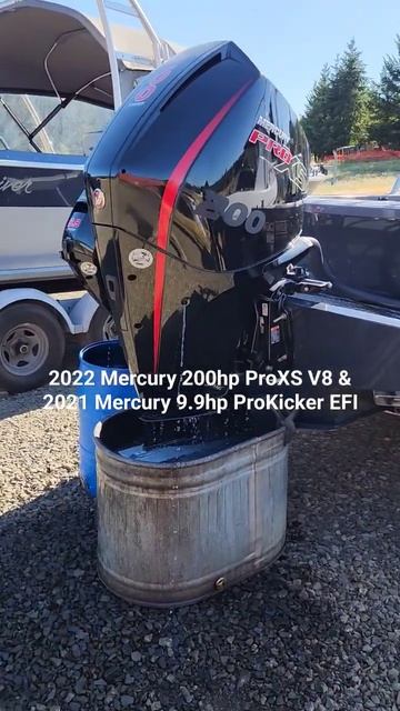 2022 Mercury 200hp ProXS V8 & 2021 Mercury 9.9hp ProKicker EFI @OutboardMadness #outboardmadness