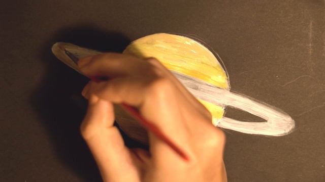 How To Draw Saturn And Its Rings 🪐