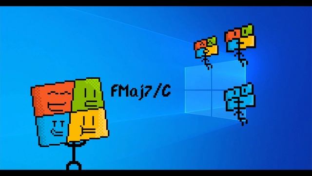 I made a song using Windows 10 sound effects смотреть онлайн