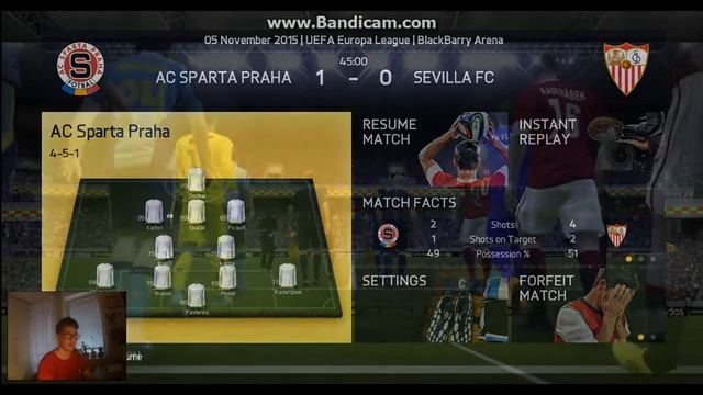 FIFA 15 Kariéra Sparta Praha EVROPSKÁ LIGA | CZ | 03
