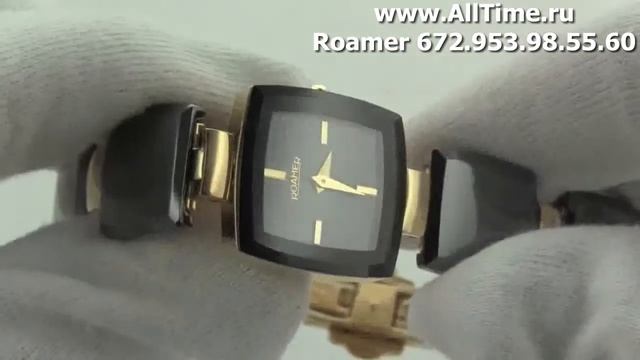 Женские наручные швейцарские часы Roamer 672.953.98.55.60 смотреть онлайн