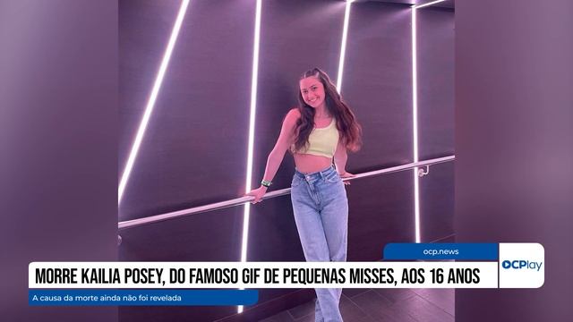 Morre Kailia Posey, do famoso GIF de Pequenas Misses, aos 16 anos смотреть онлайн