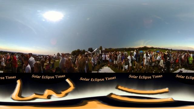 360, 360, 360, 360! Solar Eclipse 360 Spherical - Solar Eclipse Timer смотреть онлайн