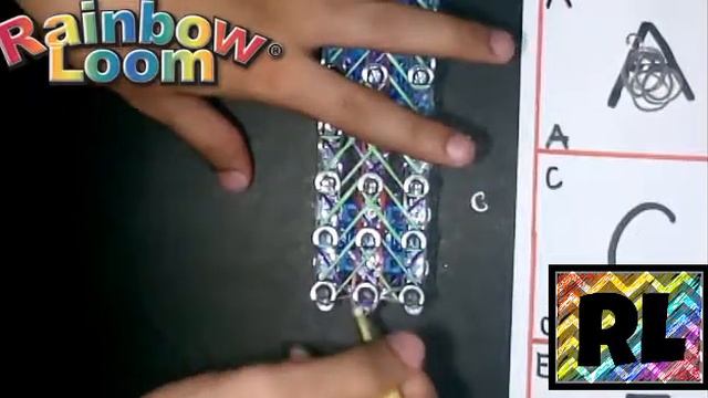 Feather Rainbow loom bracelet tutorial TOTY 2019 смотреть онлайн