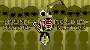 SPRUNKI MUSTARD MOD vs INCREDIBOX MUSTARD ORIGINAL | СПРУНКИ МАСТАРД ПРОТИВ ИНКРЕДИБОКС МАСТАРД