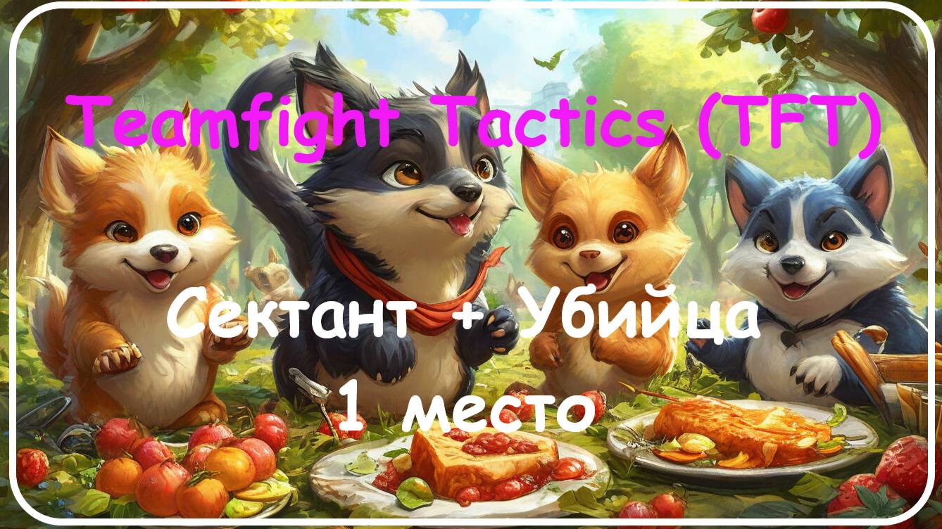 Teamfight Tactics (TFT) Новый пир зверей: Сборка Сектант + Убийца (1 место)