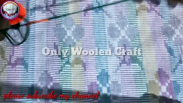 Chandni design Banane Ka tariqa| suhaag lari | mehraab design| hand craft | woolen design | bed lar смотреть онлайн