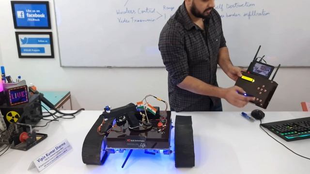 War Field Robotic Tank using Arduino | Best Defence Project ideas by @XiLiRTechnologies смотреть онлайн