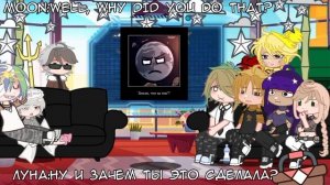 Реакция шаранутого космоса (спутников)/solaralls reacts to (moon)