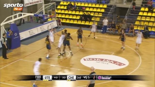 SportoTV.lt: EuroCup Women: "Utena - "Chevakata" gražiausi epizodai смотреть онлайн