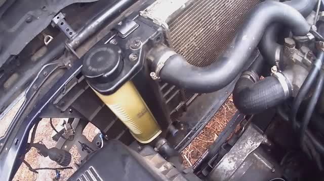Как снять радиатор и расширительный бачок с bmw e34 смотреть онлайн