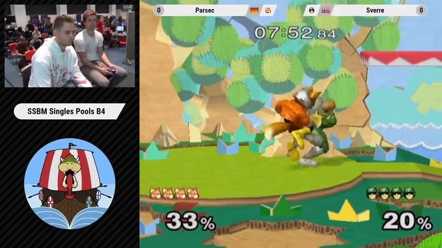 Valhalla III - Sverre (Cpt.Falcon) Vs. Parsec (Fox) - Pools - Melee Singles смотреть онлайн