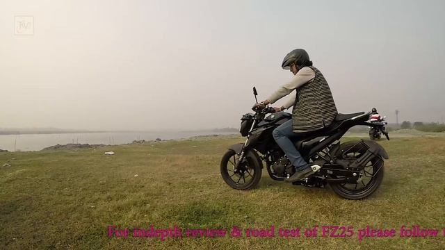 Yamaha Fazer25 vs FZ25|Comparison| Road Test|TPVreview смотреть онлайн