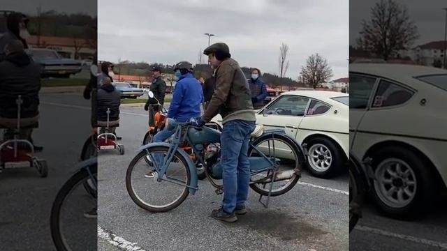 1937 NSU Quick Motorbike @ Hershey Car Meetup