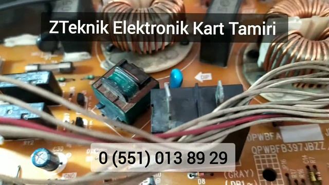 Sharp klima kartı tamiri, fan çalışmıyor, oksitlenme arızası, elektronik kart tamir işlemi смотреть онлайн