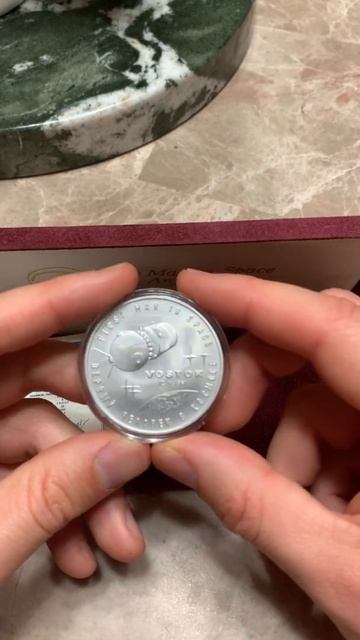 THIS MEDAL IS MADE FROM A SPACE SHIP, Really Cool Soviet Medal смотреть онлайн