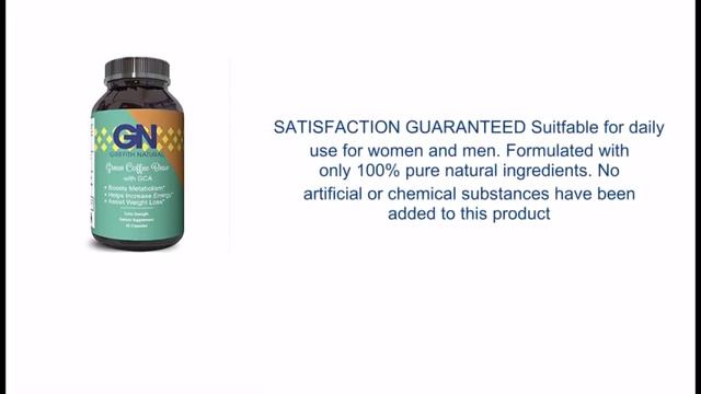 00% Pure Green Coffee Bean Extract Weight Loss Supplements with Chlorogenic Acid Metabolism Enhanc смотреть онлайн