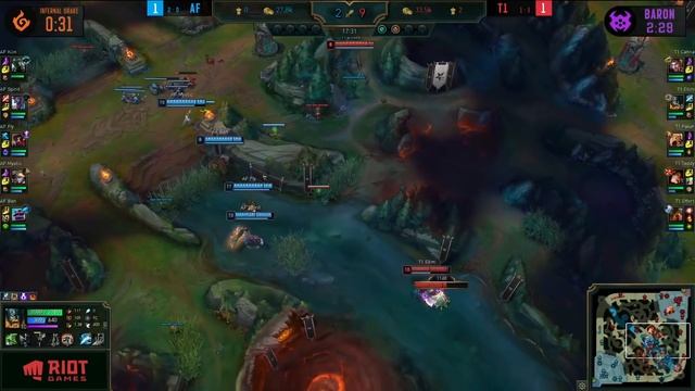 AF vs T1 - Round 1 Game 3 | LCK Summer Split | Afreeca Freecs vs. T1 (2020) смотреть онлайн