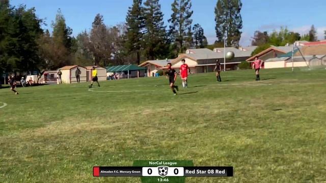 CLIP: Almaden FC Mercury 09b Green v/s Red Star 09b Red. Almaden won 5-0. смотреть онлайн