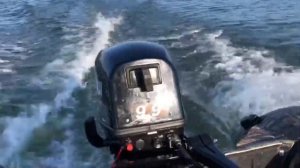 ХАНКАЙ 9.9 про (20) л.с обкатка на чистой воде Якутия вацап89525638950