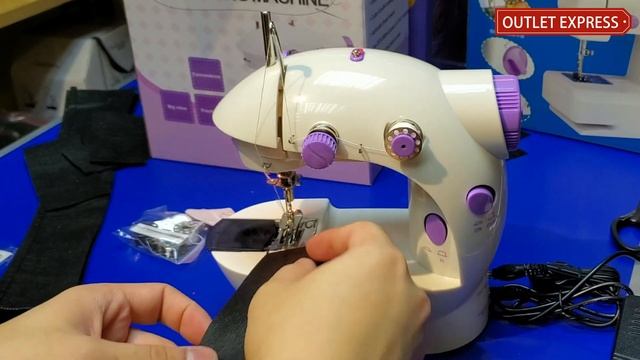 佳藝202家用縫紉機 開箱試用 - Outlet Express 生活百貨城 迷你衣車教學系列 смотреть онлайн