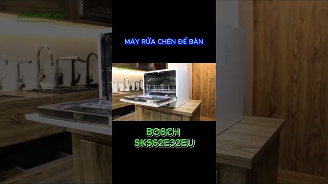 Bosch SKS62E32EU: Máy rửa bát để bàn, nhỏ gọn, 6 bộ #kinghome #mayruachen #mayruabatbosch смотреть онлайн