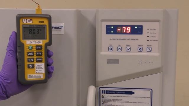 Setting the Inner Temperature Calibration Offset on the NU-99100J Blizzard Mini Ultralow Freezer смотреть онлайн