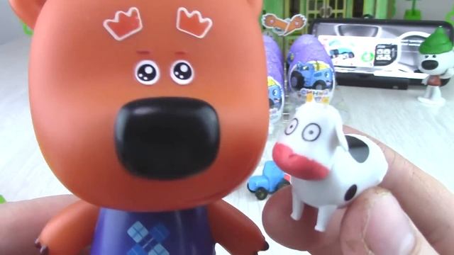 Синий Трактор и Профессор Кислых щей! Новые игрушки для Кеши и братика Тучки Ми-ми-мишки мультики смотреть онлайн