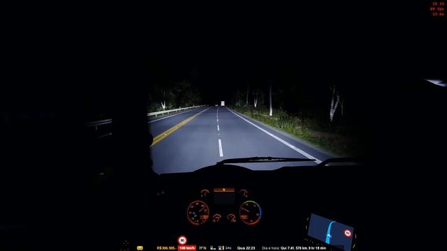 ETS 2 - VIAGEM NOTURNA - G27 - 1080P 60FPS - MAPA ELDORADO PRO смотреть онлайн