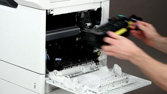 Replace the Fuser | HP Color LaserJet M65x, M650xx, M651xx and MFP M68x, M675xx, M676xx | HP смотреть онлайн
