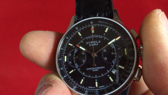 CO38LAB Strela Chronograph Poljot 3133
