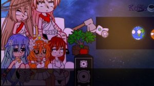 ☆Реакция планет на  "История Земли" и "Сколько спутников у Сатурна?" Моя Ав.Гача Клуб☆