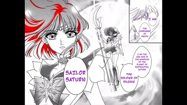 Sailor Saturn Manga Panel [Speedpaint] смотреть онлайн