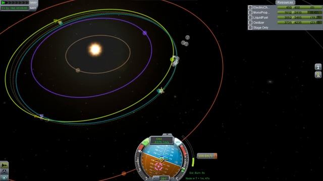 KSP v0.23.5 прохождение. Серия 18. Летим к Eve. ч.3 смотреть онлайн