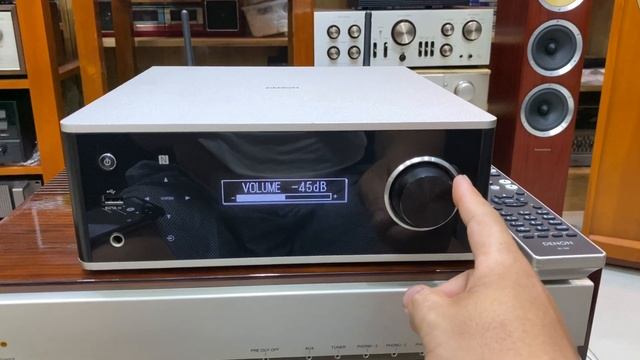 Ampli kiêm DAC giải mã cao cấp DENON DRA-100 смотреть онлайн
