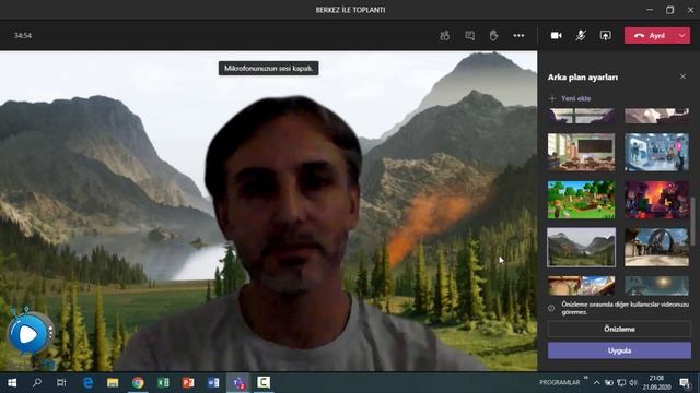 Microsoft Teams Arka Plan Efektlerini Aktif Hale Getirme | Microsoft Teams Background Effects смотреть онлайн