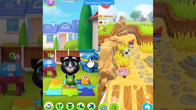 New! Talking Tom 2 LITE VS My Talking Hank: ISLAND Gameplay Comparison 4K (UHD) смотреть онлайн