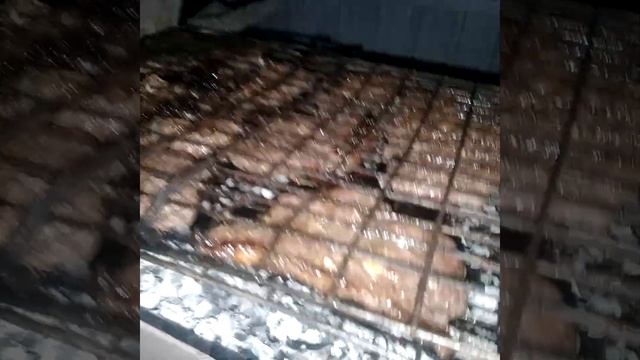 шашлык на решетки#ммм#😋😋😋 setka kabob смотреть онлайн