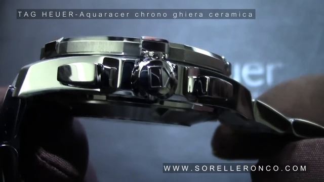 Tag Heuer Aquaracer Chrono Ceramic Bezel Calibre 16 Baselworld 2015 смотреть онлайн