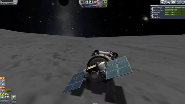 Карьера, Kerbal Space Program (KSP) - Полет на Муну и опасное возвращение Mun