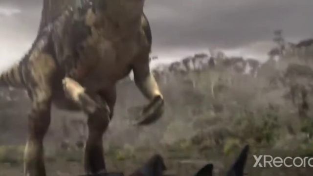 Spinosaurus Vs Onchopristis Bbc Earth Planet Dinosaur :)