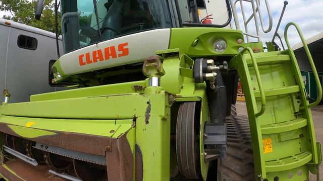 2005 Claas Lexion 580 Terra-Trac 15.9 Litre V8 8-Cyl Diesel Combine Harvester (423 HP) смотреть онлайн