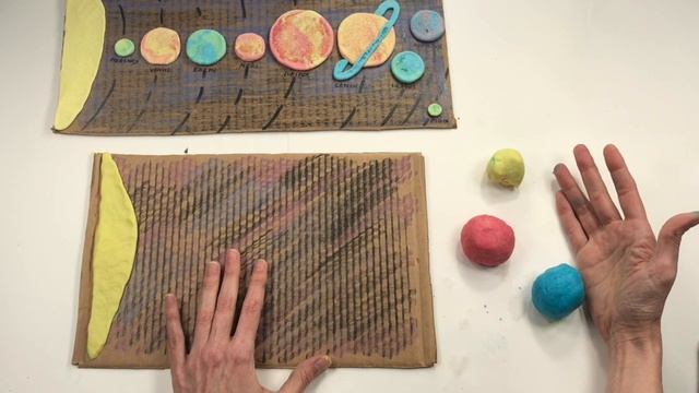 How to make a Salt Dough Solar System | Space Week смотреть онлайн