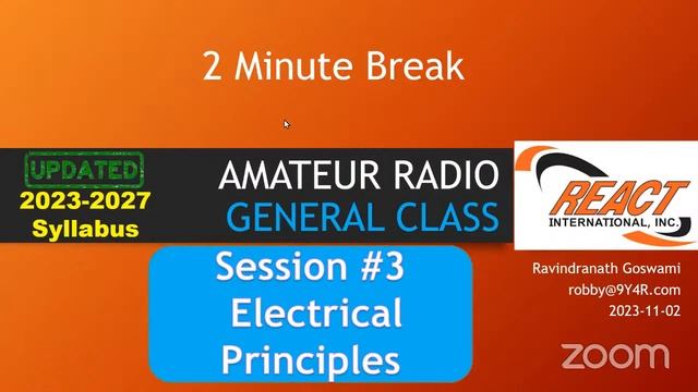 Session #3 - General Class (2023-2027) - Amateur Radio Training - by 9Y4R смотреть онлайн