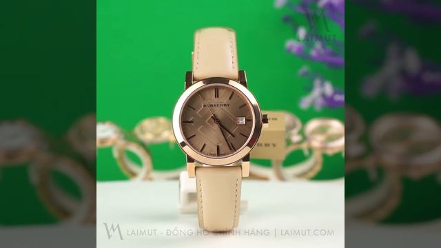 Đồng Hồ Chính Hãng Burberry Nữ The City Beige Leather 34mm | Laimut.com - Đồng Hồ Chính Hãng смотреть онлайн