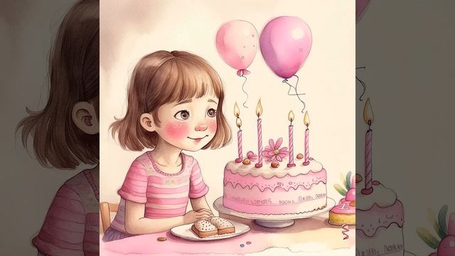 С днем рождения доченька смотреть онлайн