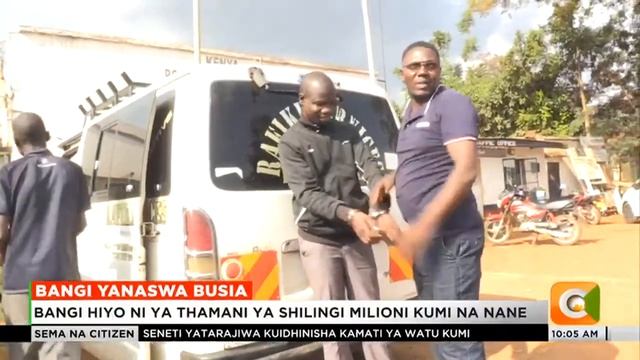 Polisi wanasa kilo 600 ya bangi yenye dhamani ya shilingi milioni 18 mjini Busia