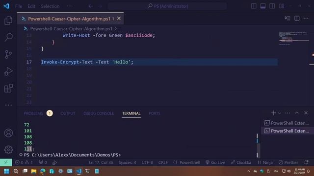Secret Codes Made Easy! Encrypt & Decrypt Text with PowerShell's Caesar Cipher Algorithm смотреть онлайн