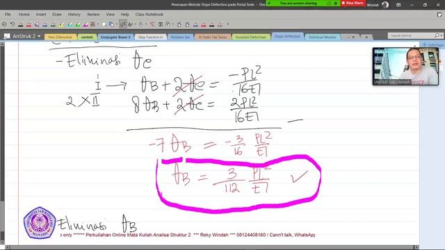 Slope Deflection Method Analisa Portal Sederhana 2 DOF смотреть онлайн