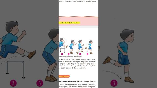 Variasi Gerak Dasar Jalan, Lari, Lompat dan Lempar kelas 4 смотреть онлайн